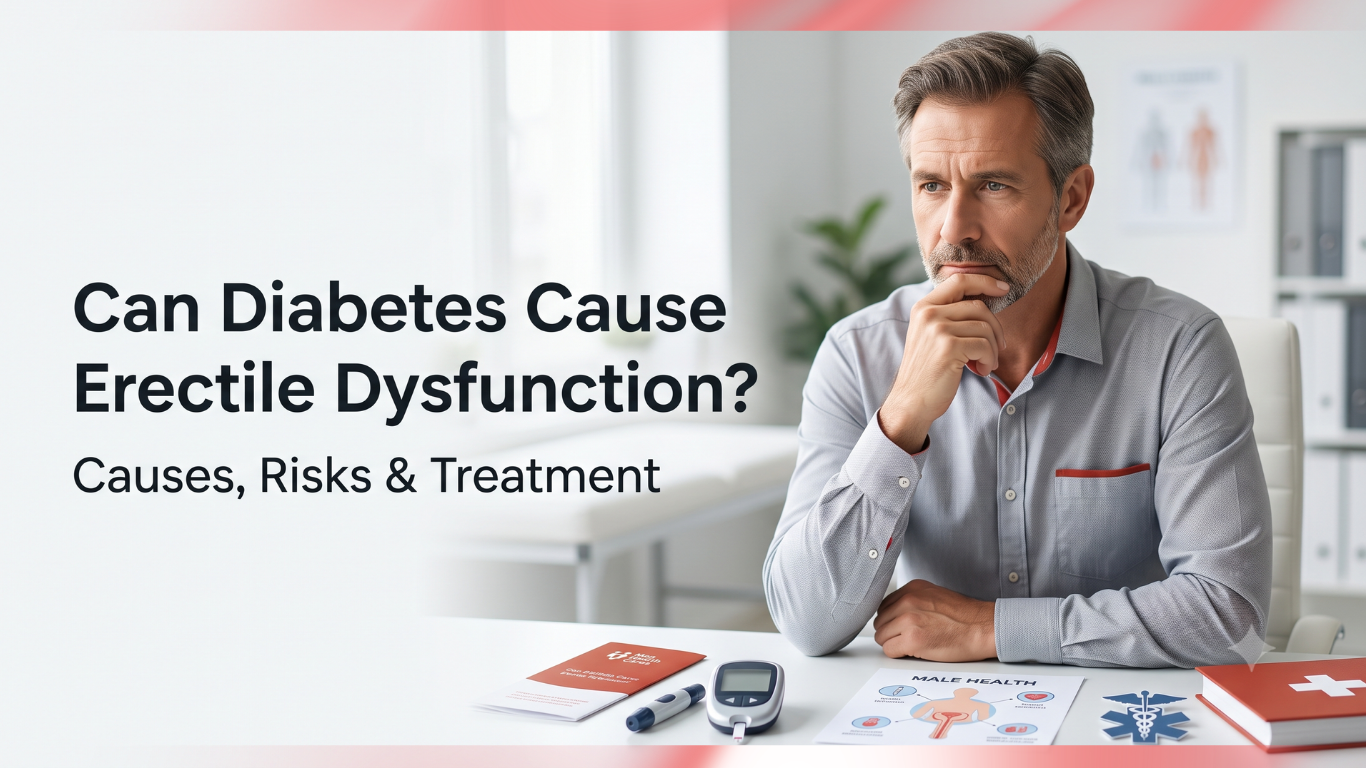 Can Diabetes Cause Erectile Dysfunction?